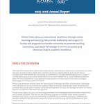 Online Duke annual report 2015-2016