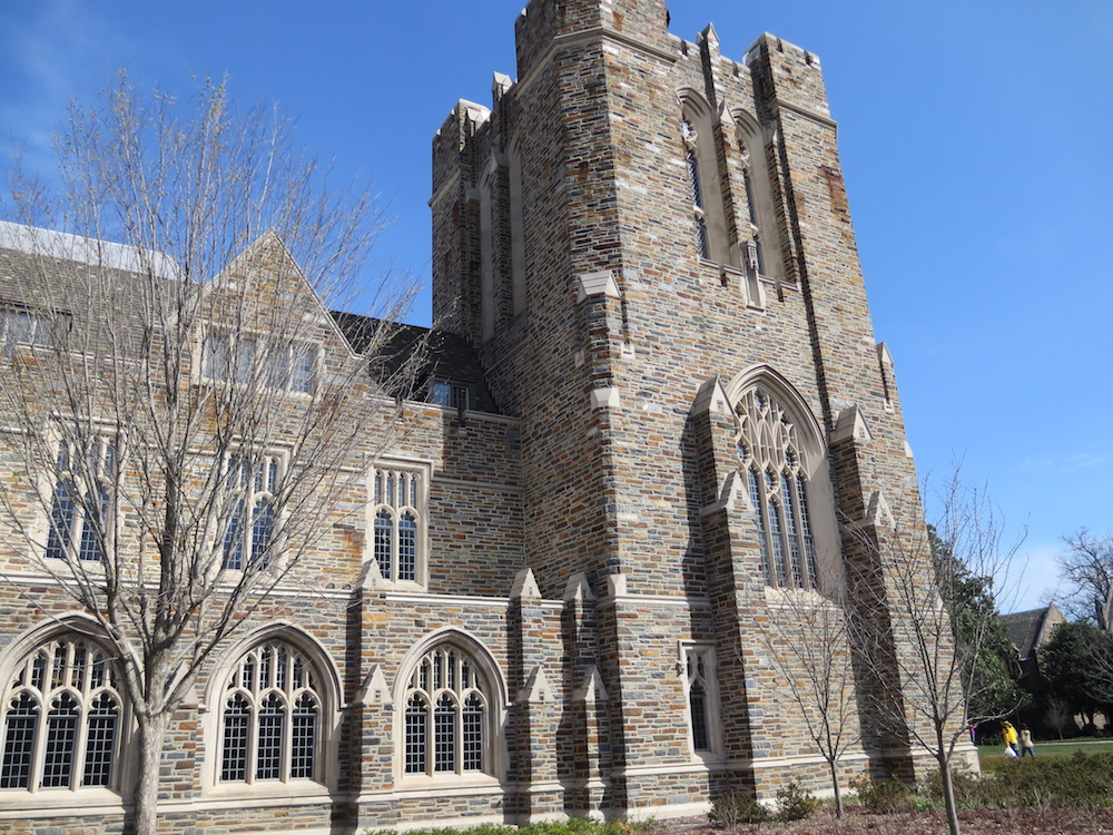Duke campus Gothic building