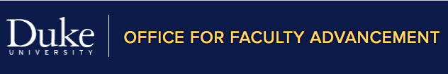 Office for Faculty Advancement Logo