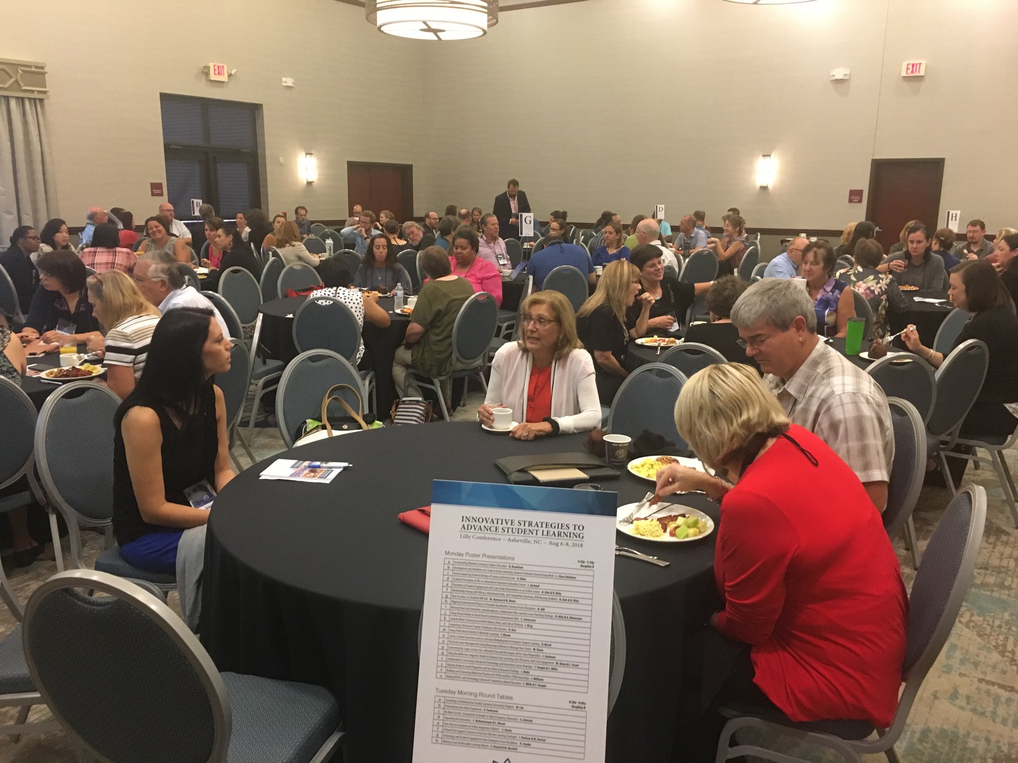 Attendees at Lilly Asheville conference