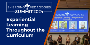 Experiential Learning Throughout the Curriculum